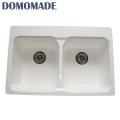 Professional in high quality chemical resistant Scratch resistant double bowl kitchen sink